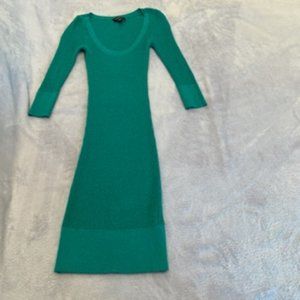 Bebe Women's Dress Small Green